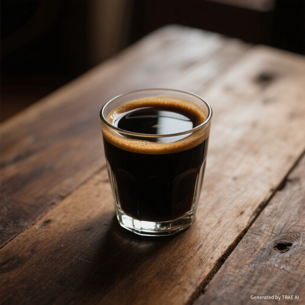Kopi Tubruk Gayo - kopi hitam tradisional Indonesia dengan crema tebal