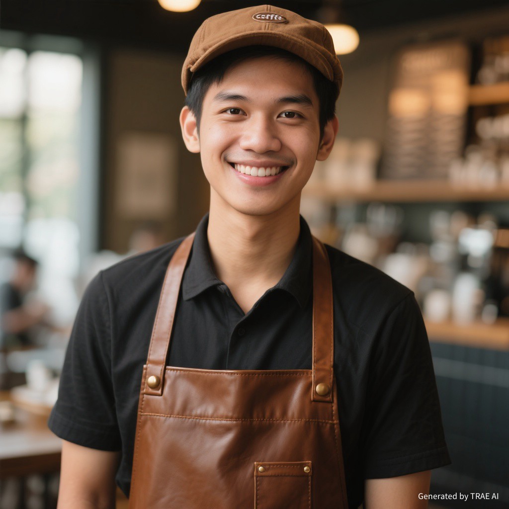 Andika Pratama - Senior Barista Kafe Nusantara